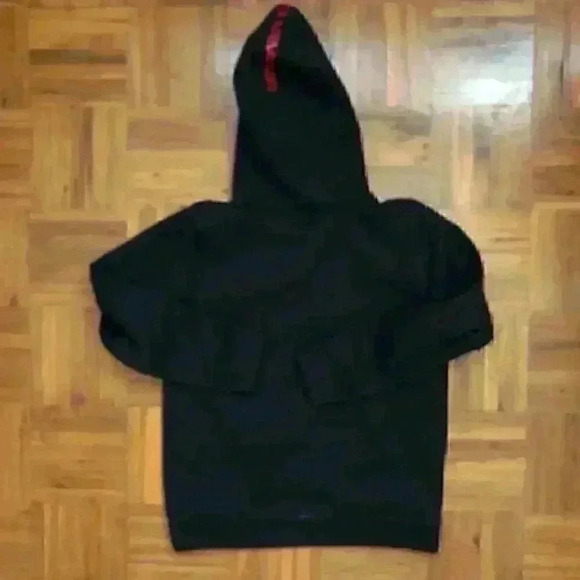 UNDER ARMOUR black red youth hoodie MEDIUM - Picture 3 of 4